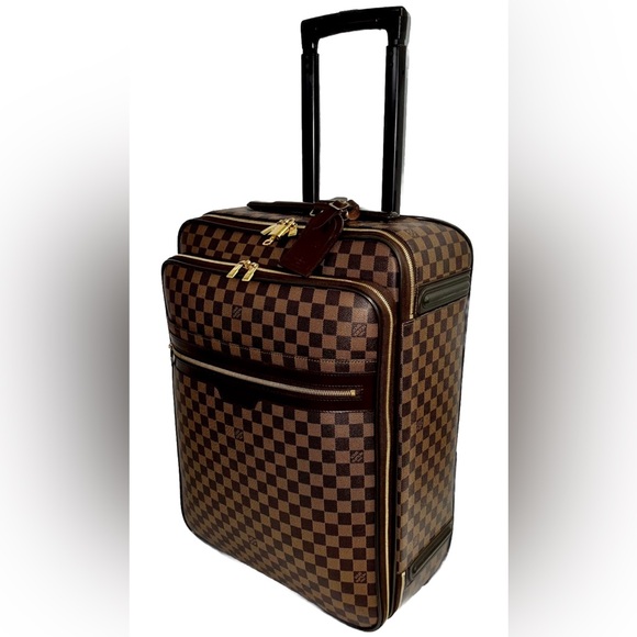 Louis Vuitton Pegase Business 55 “Pristine” Damier Ebene Suitcase Unisex Bag - Picture 4 of 14